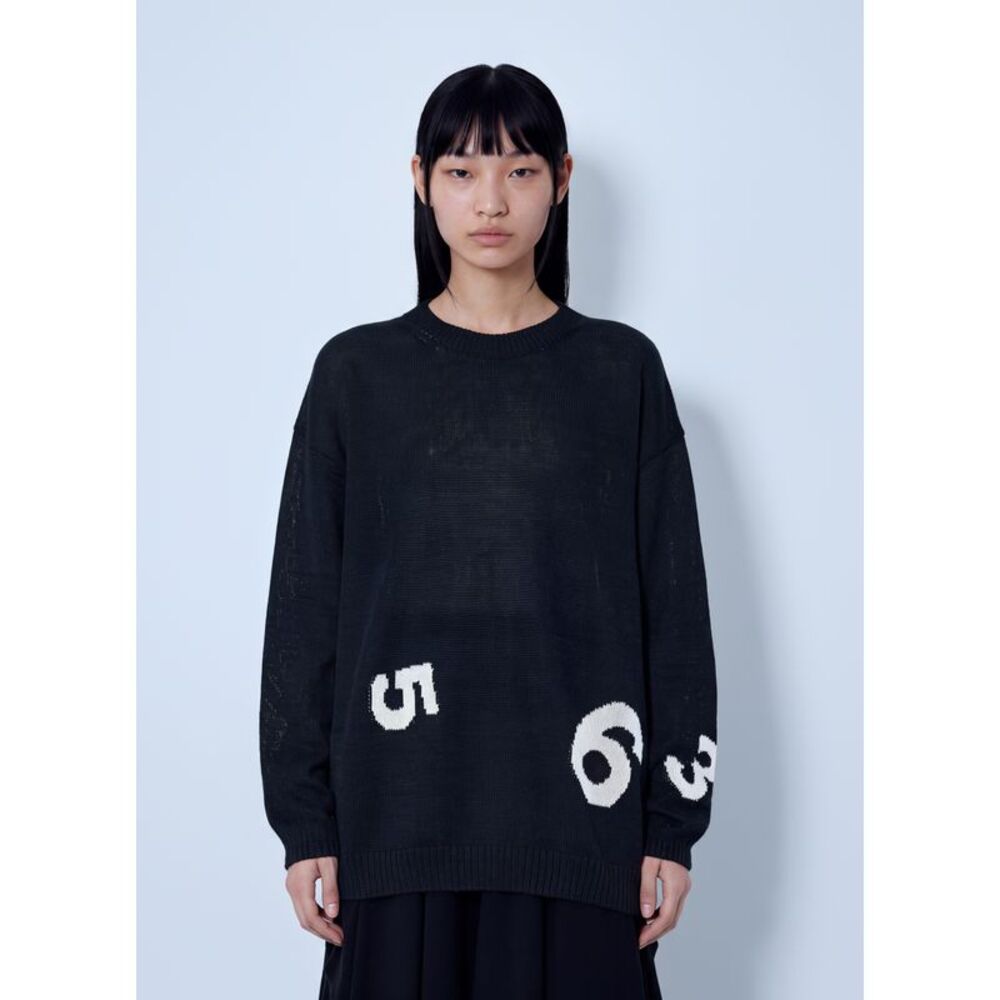 Yohji Yamamoto Women Round Neck Pullover